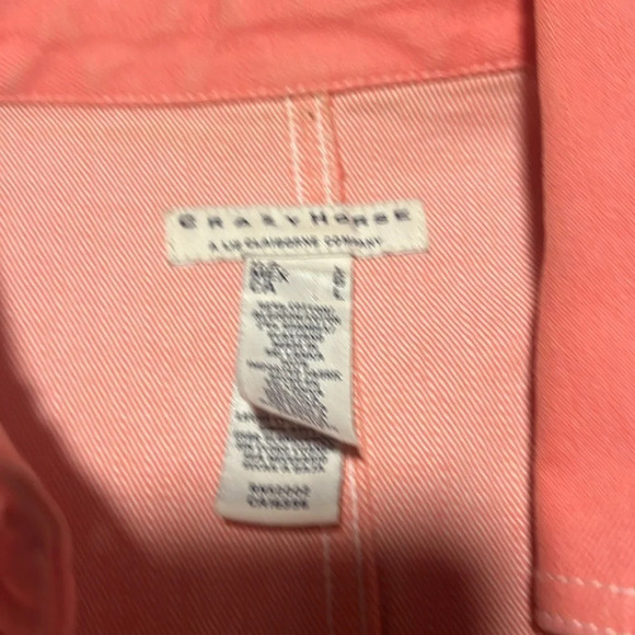Crazy horse by Liz claiborne Jean jacket. Like new - Picture 4 of 5